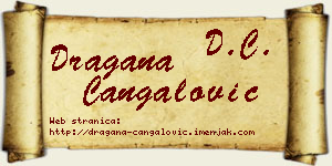 Dragana Čangalović vizit kartica